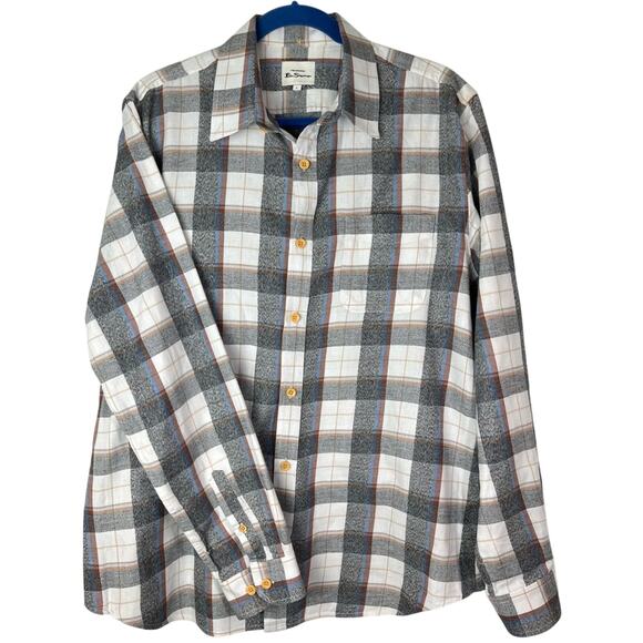 Ben Sherman Other - Ben Sherman Men's The Original Plaid Long Sleeve Button Up Shirt